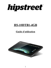 Hipstreet HS-10DTB1-4GB Guide D'utilisation