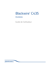 Plantronics Blackwire C435 Guide De L'utilisateur