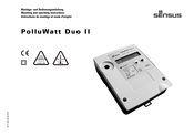 Sensus PolluWatt Duo II Instructions De Montage Et Mode D'emploi