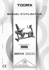Toorx BRXR 3000 Manuel D'utilisation