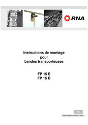 RNA FP 15 E Instructions De Montage