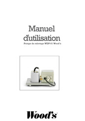 Wood's WDP-01 Manuel D'utilisation