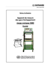 GUTMANN mega compaa GM3 Kombi Notice D'utilisation