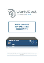 Worldcast Systems APT IP Silver Manuel D'utilisation