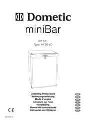 Dometic miniBar RH 161 Mode D'emploi
