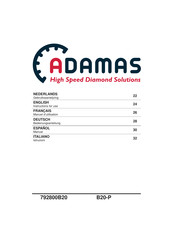 ADAMAS 792800B20 Manuel D'utilisation