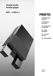 Festo HGP-G1 Série Notice D'utilisation
