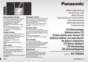 Panasonic SC-PM200 Mode D'emploi