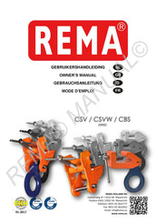 REMA CSVW Série Mode D'emploi