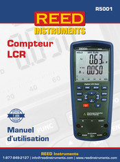 REED INSTRUMENTS R5001 Manuel D'utilisation