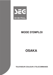 Seg OSAKA Mode D'emploi