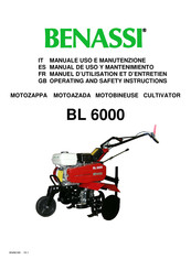 Benassi BL 6000 Manuel D'utilisation Et D'entretien