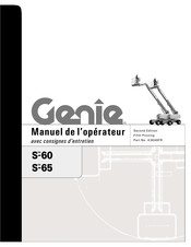 Genie S-60 Manuel De L'opérateur