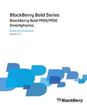 Blackberry Bold Série Guide D'utilisateur