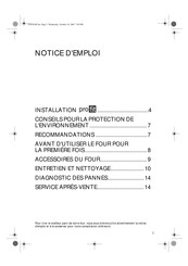Whirlpool AKZ 800/WH Notice D'emploi