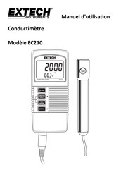 Extech Instruments EC210 Manuel D'utilisation