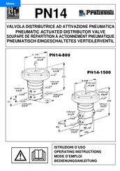 Pratissoli PN14-1500 Mode D'emploi