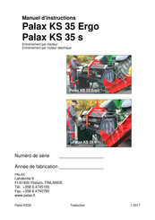 Palax KS 35 Ergo Manuel D'instructions