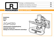 Rockinger RO 560 Série Instructions De Montage Et D'utilisation