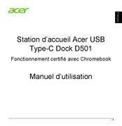 Acer D501 Manuel D'utilisation