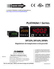 Omega Platinum DP16Pt Manuel D'utilisation