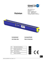 Simco-Ion Vicinion Notice D'utilisation