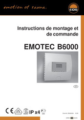 EOS EMOTEC B6000 Instructions De Montage