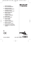 EINHELL Bavaria 20.932.21 Instructions De Service