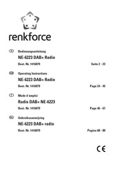 Renkforce NE-6223 Mode D'emploi