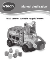 VTech Maxi camion poubelle recyclo'formes Manuel D'utilisation