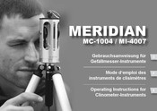 Meridian MI-4007 Mode D'emploi