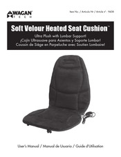 Wagan Tech Soft Velour Heated Seat Cushion Guide D'utilisation