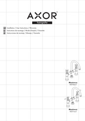 Axor Montreux 16510 1 Série Instructions De Montage / Mode D'emploi / Garantie