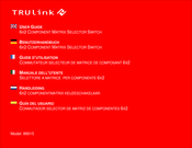 TRUlink 89015 Guide D'utilisation