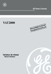 GE Power Controls VAT2000 Manuel Utilisateur