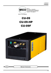 Weco CU-09-HP Manuel D'instruction