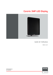 Barco Coronis 3MP LED Guide De L'utilisateur
