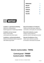 Vetus TMWQ 12 V Manuel D'installation Et D'utilisation