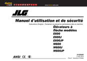 JLG E600J Manuel D'utilisation Et De Sécurité