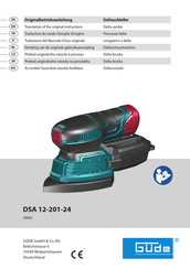 Güde DSA 12-201-24 Traduction Du Mode D'emploi Original