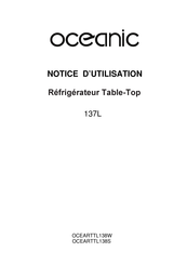 Oceanic OCEARTTL138S Notice D'utilisation