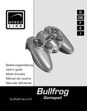 Speedlink BullFrog SL-6540 Mode D'emploi