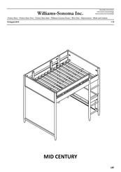 Williams-Sonoma MID CENTURY Instructions D'assemblage