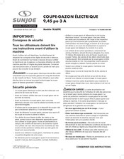 sunjoe TRJ609E Manuel D'utilisation