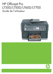 HP Officejet Pro L7500 Série Guide De L'utilisateur