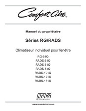 COMFORT-AIRE RADS-61Q Manuel Du Propriétaire