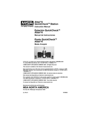 MSA Altair 4 QuickCheck Mode D'emploi