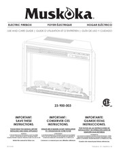 Muskoka 23-900-003 Guide D'utilisation Et D'entretien