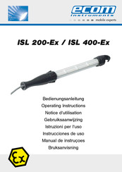 Ecom Instruments ISL 200-Ex Notice D'utilisation