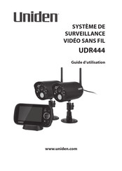 Uniden UDR444 Guide D'utilisation